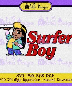 Surfer Boy Pizza Boy SVG PNG EPS DXF Cricut Silhouette Vector, Starbucks svg, Stranger Things svg, Designs for Shirt, Digital Design !