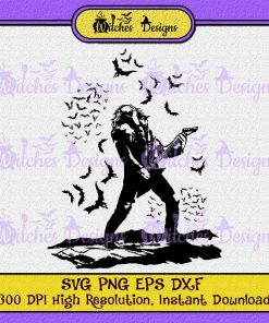 Eddie Munson Guitar Stranger Things 4 SVG PNG EPS DXF Cricut Silhouette Vector, Stranger Things 4 svg, Designs for Shirt, Digital Design !