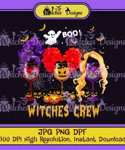 Wine Witches Hocus Pocus Clipart