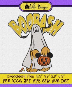 Disney Pluto Boo Bash Halloween Embroidery