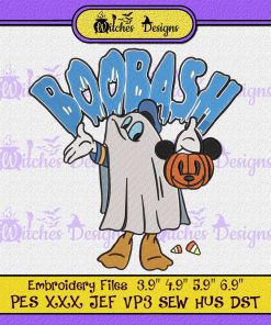 Donald Duck Boo Bash Halloween Embroidery