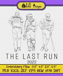 The Last Run 2022 St. Louis Cardinals Embroidery