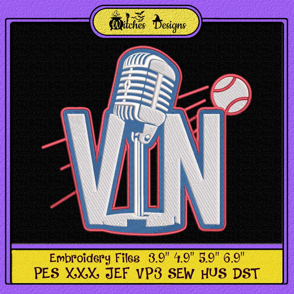 Vin Scully Mic Tribute SVG PNG, Vin Scully Dodgers SVG, Rip Vin