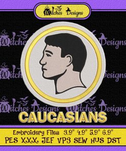 Caucasians Funny Vintage Embroidery