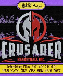 Crusader Basketball Embroidery