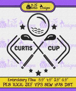 Curtis Cup Golf Tournament Embroidery