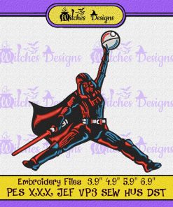 Darth Vader Star Wars Air Jordan Air Vader Embroidery