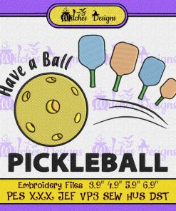 Have A Ball Pickleball TTA Embroidery