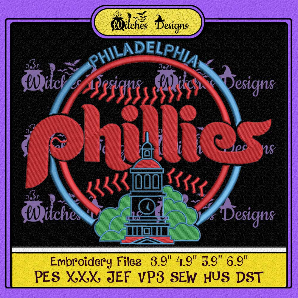 Philadelphia Embroidery Design