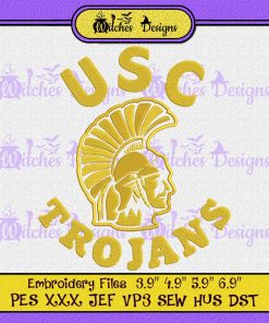 USC Trojans Vintage Tournament Logo Embroidery