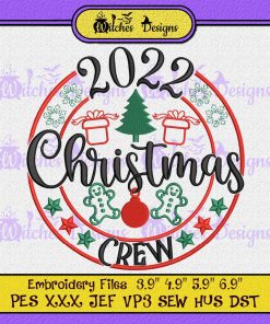 2022 Christmas Crew Embroidery