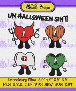 Bad Bunny Un Halloween Sin Ti Trending Embroidery