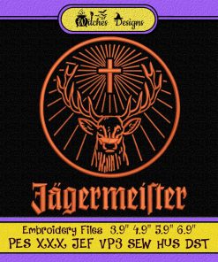 Jagermeister Logo Embroidery