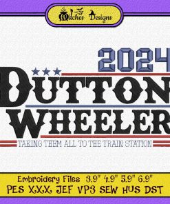 Dutton Wheeler 2024 Embroidery