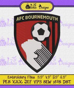 Bournemouth Football Club Logo Embroidery