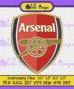 Arsenal FC Logo Embroidery