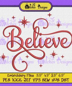 Believe Embroidery