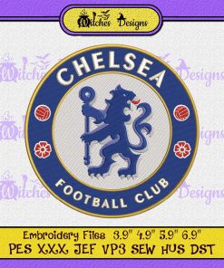 Chelsea Football Club Logo Embroidery
