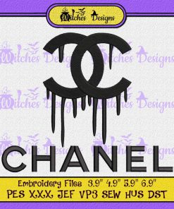 Chanel Dripping Logo Embroidery