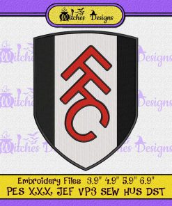 Fulham Football Club Logo Embroidery