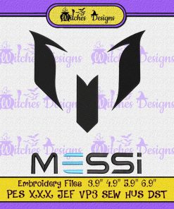Lionel Messi Logo Embroidery