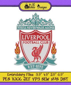 Liverpool Football Club Embroidery