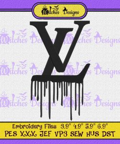 Louis Vuitton Dripping Logo Embroidery