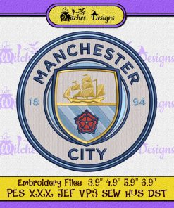 Manchester City FC Logo Embroidery