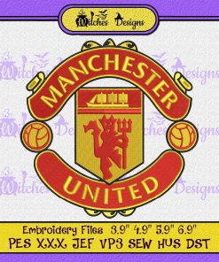 Manchester United FC Logo Embroidery