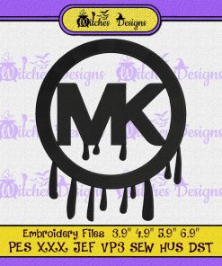 Michael Kors MK Drip Logo Embroidery