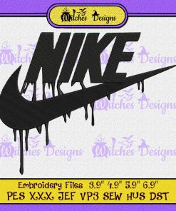 Brand Nike Dripping Logo Embroidery