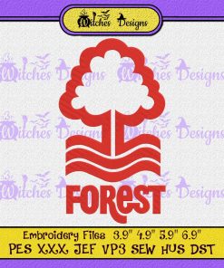 Nottingham Forest Football Club Logo Embroidery