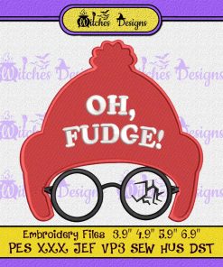 Oh Fudge Christmas Story Embroidery