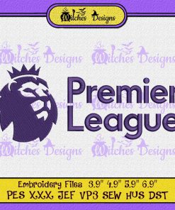 Premier League Football Logo Embroidery