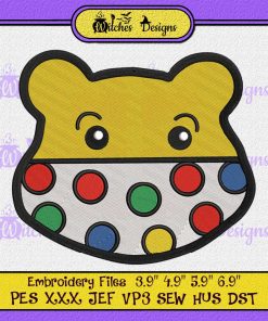 Pudsey Bear Embroidery