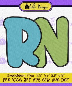 RN Registered Nurse Nursing Embroidery