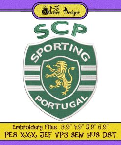 Sporting Clube de Portugal Logo Embroidery