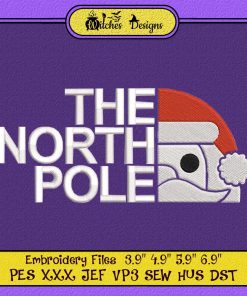 The North Pole Christmas Embroidery