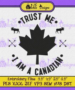Im Canadian Embroidery Design