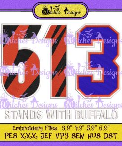 Damar Hamlin 513 Stands With Buffalo Embroidery