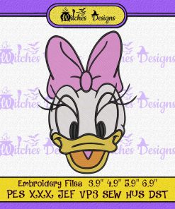 Disney Daisy Duck Embroidery