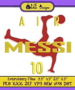 Messi M10 Soccer World Cup Embroidery