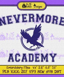 Nevermore Academy Embroidery