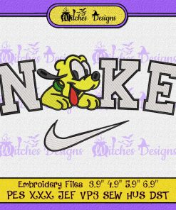 Nike Pluto Disney Embroidery