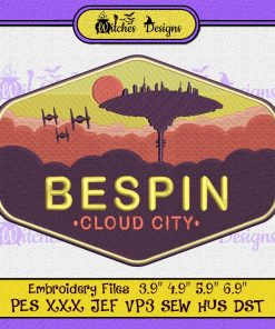 Star Wars Bespin Cloud City Embroidery