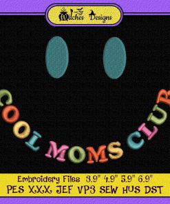 Cool Moms Club Embroidery