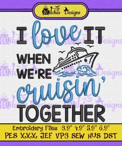 Family Cruise Embroidery