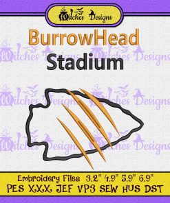 Joe Burrow BurrowHead Stadium Football Embroidery