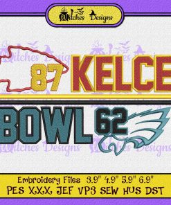 Kelce Bowl Embroidery