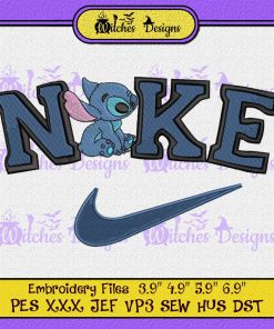 Stitch Disney Nike Embroidery